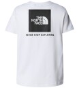 The North Face Teen Box Nse Regular Ss Tee White 120-129