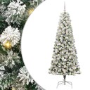  Kunstig sammensatt juletre med LED  stripelys 180 cm PVC