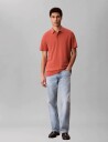 Calvin Klein Ss Supima Chest Emb Polo Red XL