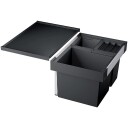 Blanco Flexon XL 60/3 kildesorteringssystem, 3 Spann, Montering i skuff