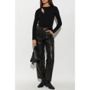 AllSaints, Dame, Strikkevarer, Svart, S,