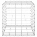 vidaXL Gabion høybed kubeformet ståltråd 50x50x50 cm
