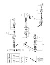 GROHE EUROCUBE S 3-HULLS SERVANTBATTERI KROM