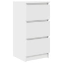  Skjenk hvit 37,5x35x76 cm konstruert tre
