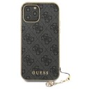 Guess Iphone 12/iphone 12 Pro Deksel 4g Charms Grå