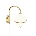 Rebello Eternal Moonlight Vegglampe Ø15 Hvit Ledning