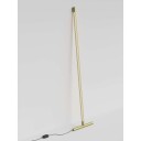 Rotaliana Squiggle F1 Gulvlampe 2700K Gold