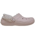 Crocs Classic Fleece Lined Clog - Pink - 39/40