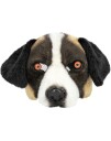 St Bernard Hund Plysjmaske