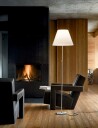 Luceplan - Costanza D13 T.C. Golvlampa, Aluminium, Vit - Skjermlamper - Paolo Rizzatto - Hvit