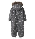 Name It Nmmsnow10 Suit Aop Fo Noos   BLACKENED PEARL   80