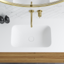 CPH Tapwork Soft 160D - MKII, skap i naturlig eik inkludert matt hvit SolidTec-vask