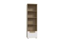 Hylle Knelston 55 cm   Brun|Hvit