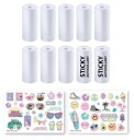 Photo Creator Instant Camera Refill Paper And Sticker Rolls 10 Pcs