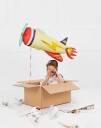 PartyDeco Folieballong Fly Shape