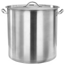 vidaXL Gryte 71 L 45x45 cm rustfritt stål