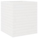  Plantekasse hvit 40x40x46 cm heltre furu