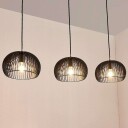 Lindby Pendellampe Jusra i svart metall, 3 lyskilder