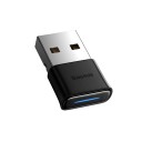 Baseus BA04 USB Bluetooth adapter 5.1 Sort