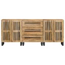  Skjenker 3 stk 60x34x75 cm grovt heltre mangotre