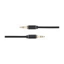 DACOTA PLATINUM MINI JACK KABEL HANN-HANN 5M, SVART