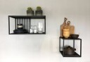 Muubs Denver Wall Shelf Large Black 9010000016