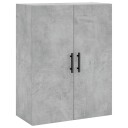  Veggskap betonggrå 69,5x34x90 cm 8720845944254