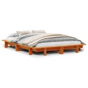  Sengeramme uten madrass voksbrun 120x190 cm heltre furu 8721102851544