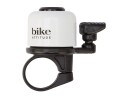 Bike Attitude ringeklokke med fjærhammer hvit