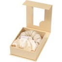 Lenoites BlowoutTie® in Mulberry Silk Champagne/Golden Sand  Small