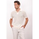 Elie Pique Cream M Structure pique