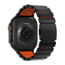 Nomad 49/46 mm Stratos Band Reim Black Titanium/Ultra Orange