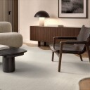 Bølget ullteppe   Diu Hand Tufted Wool Premium krem Størrelse: 240 x 340 cm