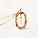 PDPAOLA Letter I Halskjede 18 kt. Gullbelagt sølv CO01-268-U - Dame - 925 sterling silver