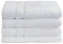 ByBorg Bambus badehåndkle - 70x140 cm - Hvit - Bambus/bomull - Frottéhåndkle fra Premium By Borg