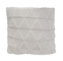 Borg Living Pyntepute - 45x45 cm - Hvit - Pynteputer til sofaen -