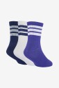 adidas Sport Performance   Sportssokker 3S KD C Crw 3 pakning   Lilla