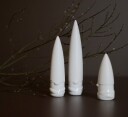 Dbkd Frozen Santa hvit Ø4,5cm H17cm