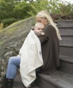 Vinter &amp: Bloom Vinter & Bloom Strikket Teppe Cuddly Ivory