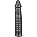 All Black Bernhard Dildo 26,5 cm      - Svart