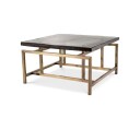Schlumberg sofabord antikk messing