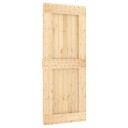  Dør NARVIK Naturlig 85 x 210 cm Massiv Furu Tre