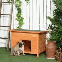 Northio Koselig Hundehule I Gran Med Tak 82X58X58 cm