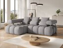 Levvi 3 seters Bubblig sovesofa med divan Venstre   Coralline 03