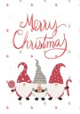 Merry Christmas Gnomes Poster Plakat / 40x50cm