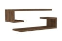 Vegghylle Zakkum 60x15 cm   Brun