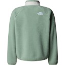 The North Face Girls" Yumiori Full Zip Jacket Slate Moss/White Dune, XXL