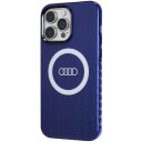 Deksel Audi Iml Big Logo Magsafe Deksel Iphone 14 Pro Max 6,7" Blå/Marineblå Hardcase Au-Imlmip14pm-Q5/D2-Be