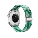 Forcell F Design FA04 Marmor designet reim til Apple Watch 38/40/41mm Grønn