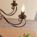 Lucande Caleb - lysekrone i landstile, 8 lys